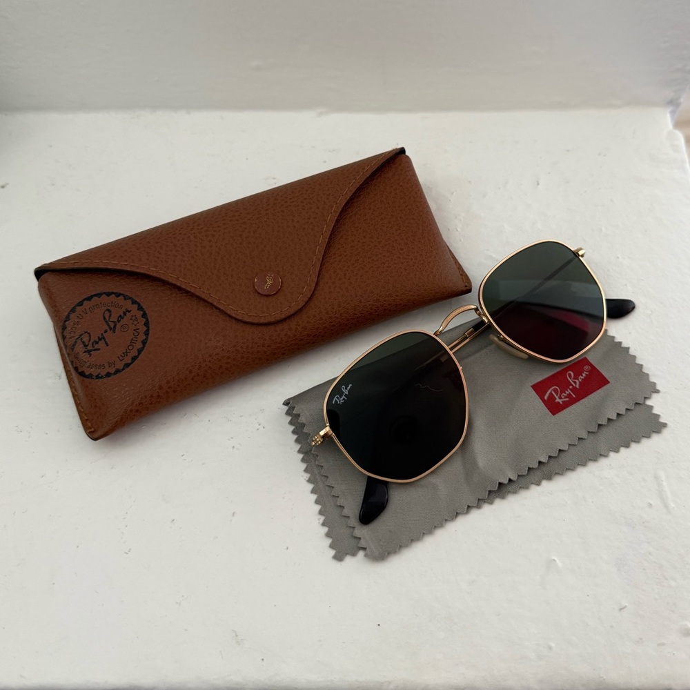 Ray-Ban | Hexagonal Sunglasses (Includes Case)